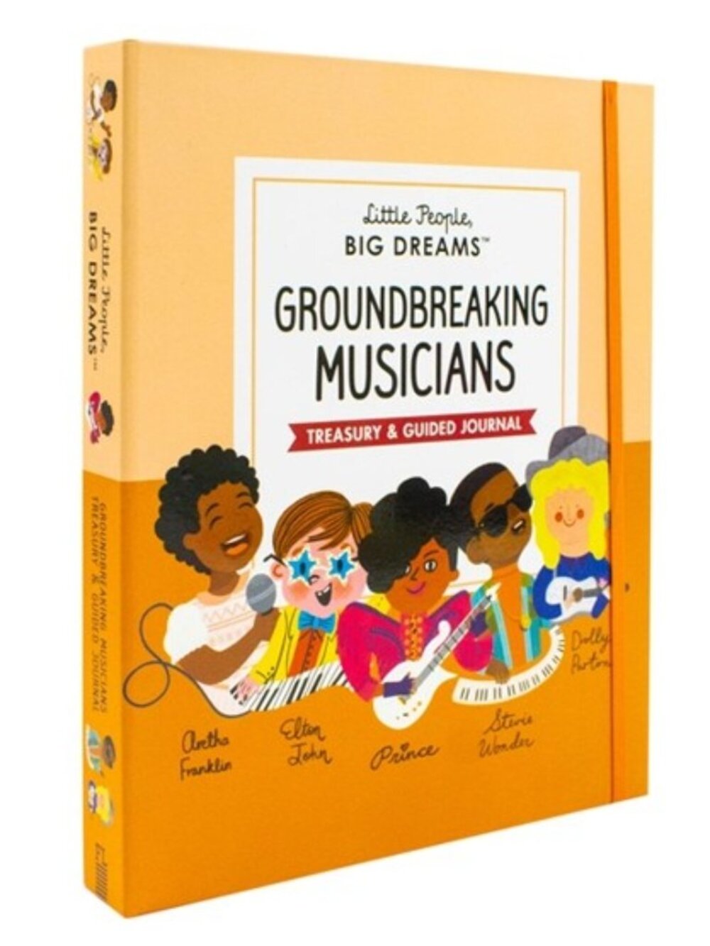 Little People BIG DREAMS Groundbreaking Musicians Treasury Guided Journal NWT